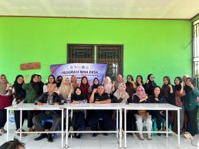 Fakultas Hukum UBB Gelar Bina Desa di Tanjung Niur melalui Workshop Penyusunan Perdes